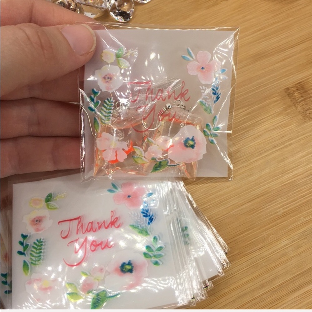 100 Thank You Self Adhesive Bags - Picture 5 of 6